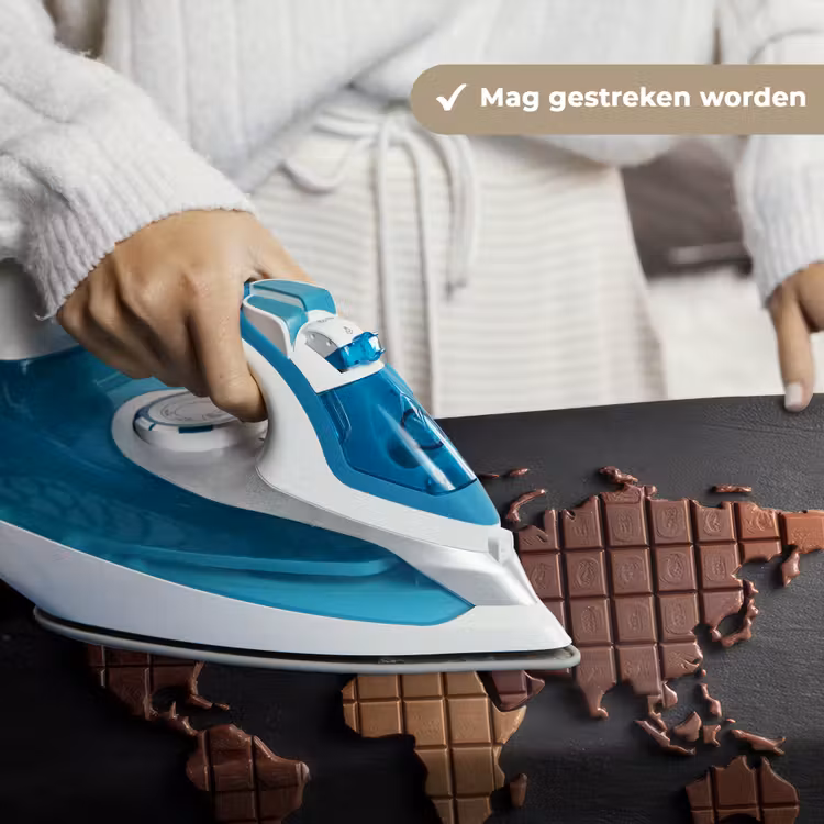 Wandkleed - Wereldkaart - chocola - Smakelijke uitstraling — 6
