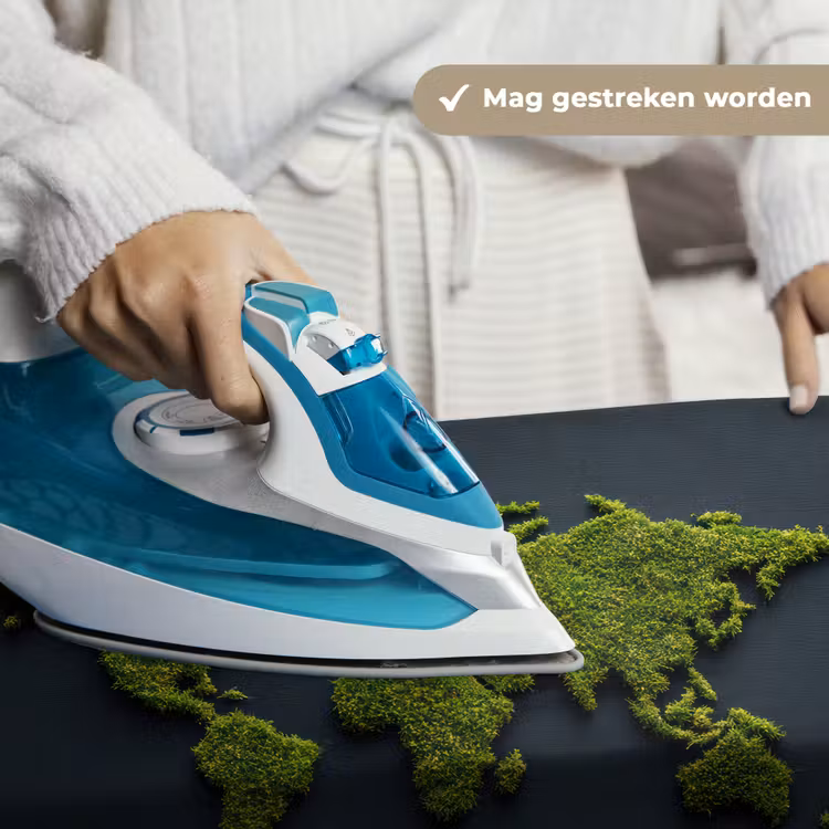 Wandkleed - Wereldkaart - Mos -Levendig effect — 6