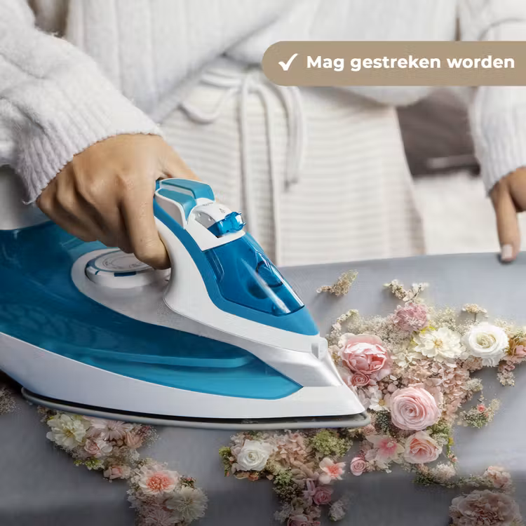 Wandkleed - Wereldkaart - Rozen - Roze — 6