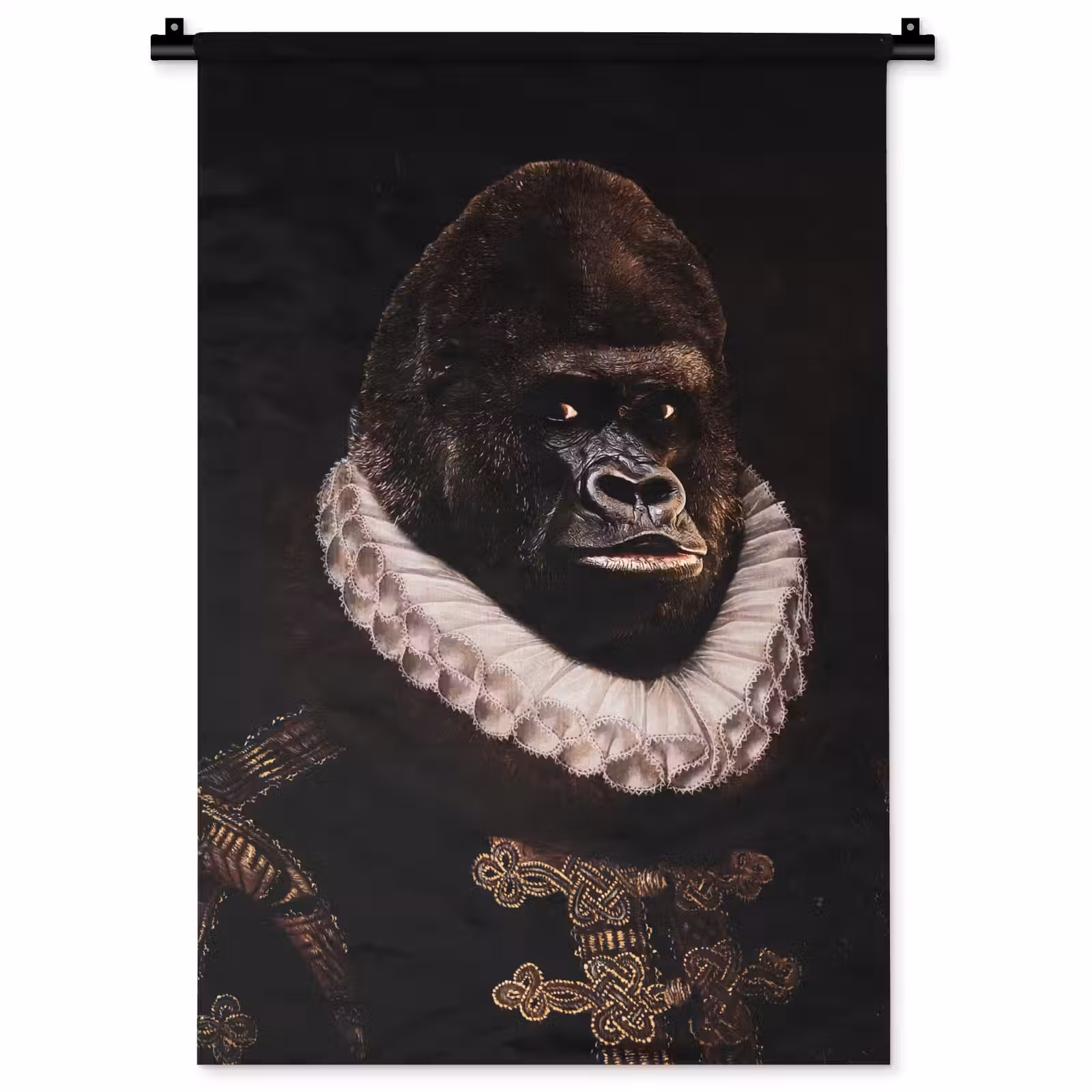 Wandkleed - Willem van Oranje - Adriaen Thomasz - Aap — 1