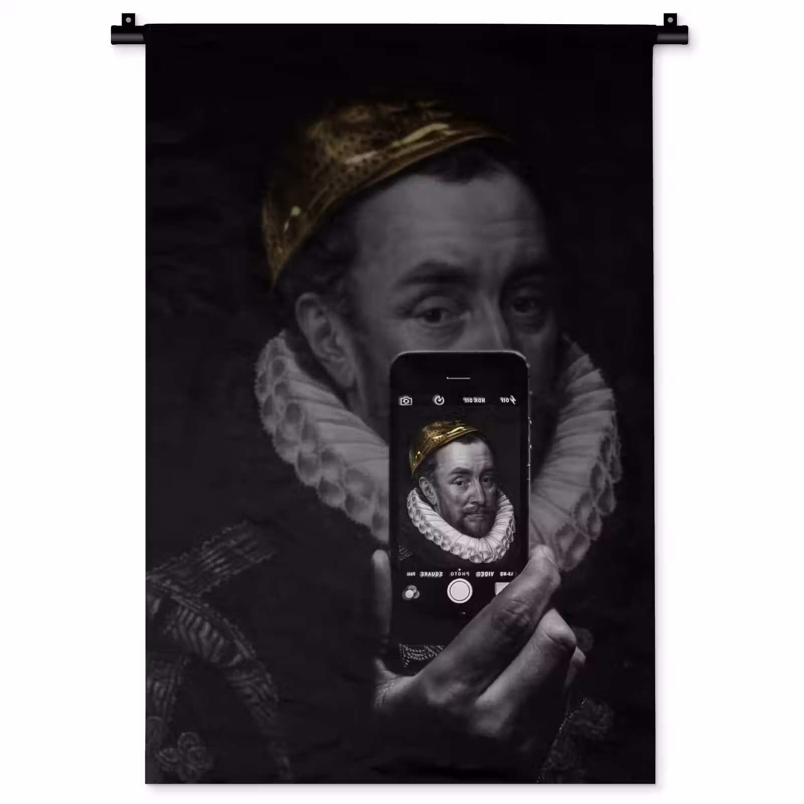 Wandkleed - Willem van Oranje - Adriaen Thomasz - Smartphone — 1