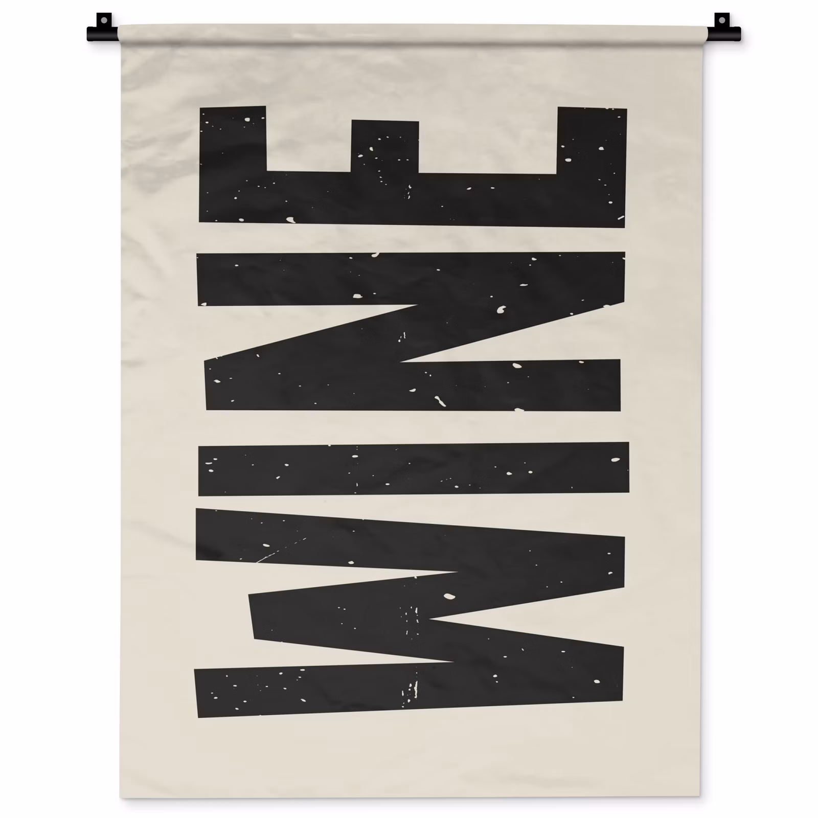 Wandkleed - Zwart - Wijn - Decoratie - Vintage — 1