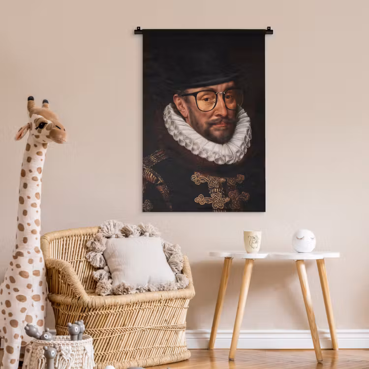 Wandkleed - Willem van Oranje - Adriaen Thomasz - Bril — 6