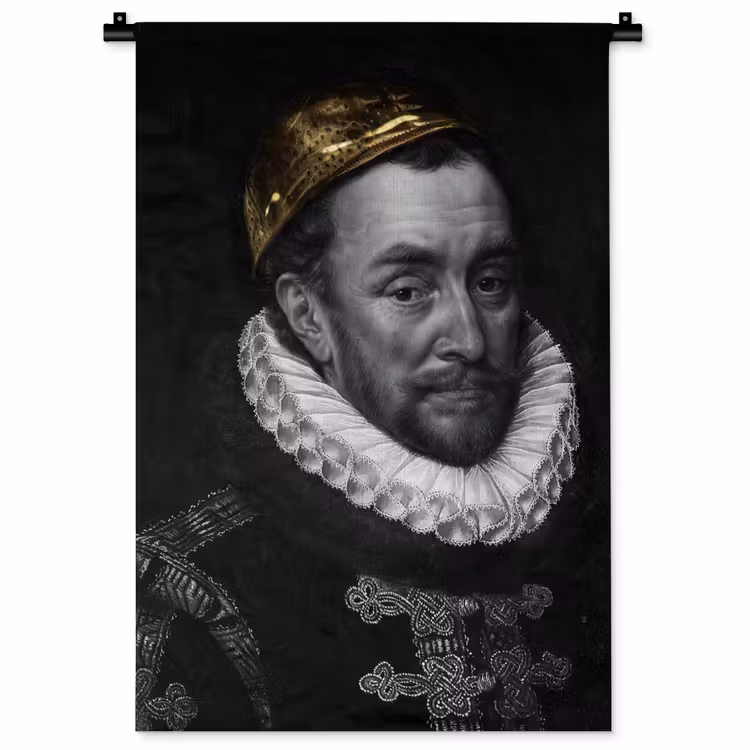 Wandkleed - Willem van Oranje - Adriaen Thomasz - Goud — 1