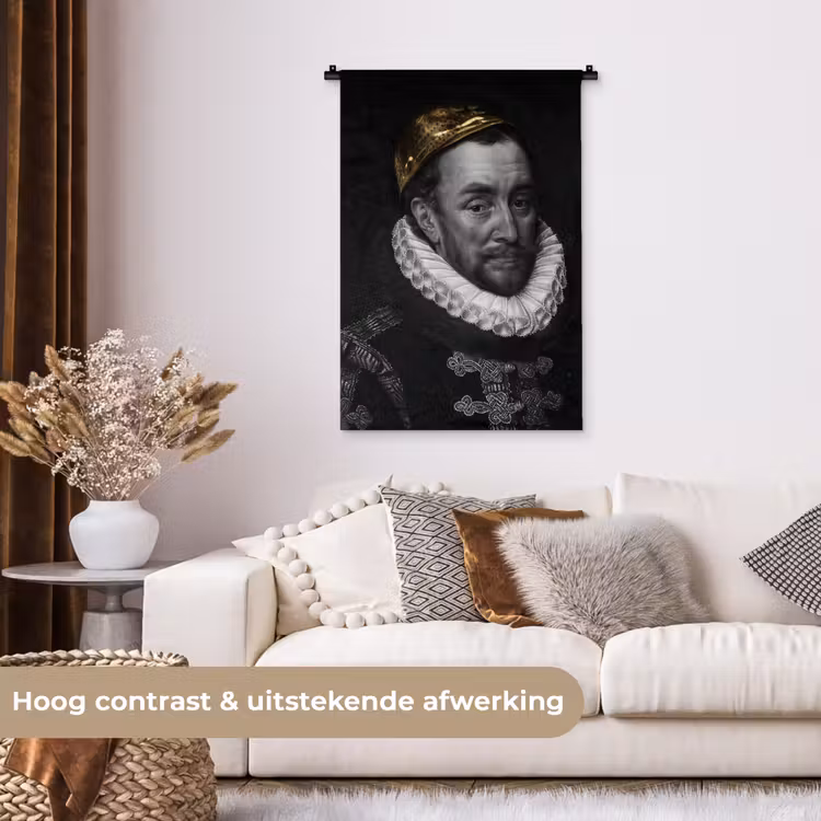 Wandkleed - Willem van Oranje - Adriaen Thomasz - Goud — 5