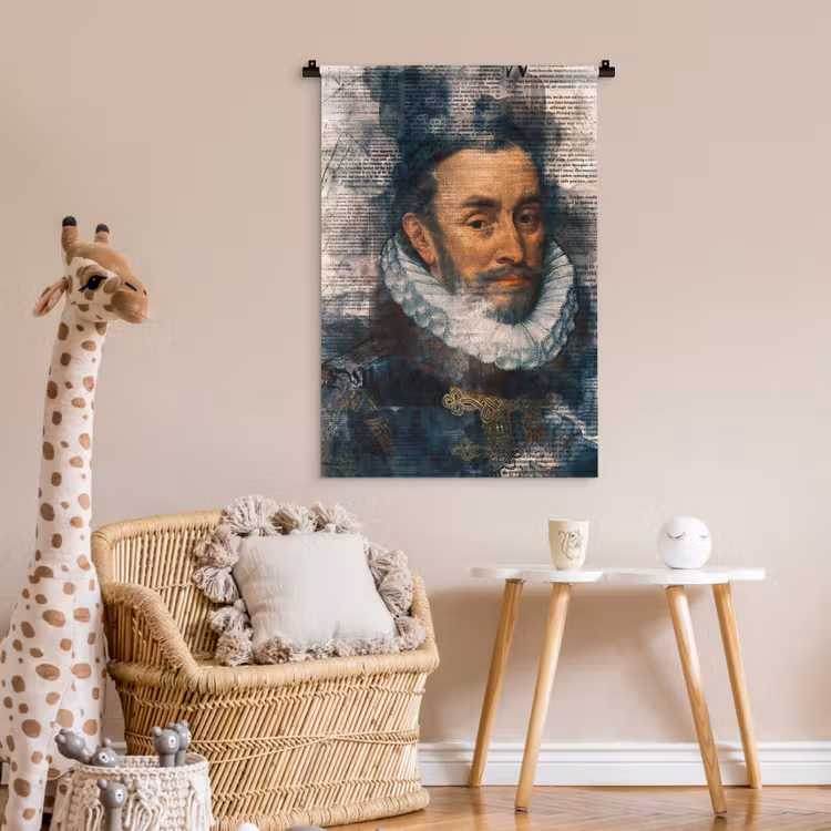 Wandkleed - Willem van Oranje - Adriaen Thomasz - Krant — 6