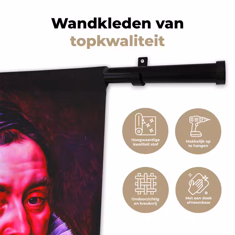 Wandkleed - Willem van Oranje - Adriaen Thomasz - Oude meesters — 3