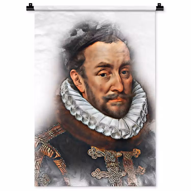 Wandkleed - Willem van Oranje - Adriaen Thomasz - Rook — 1
