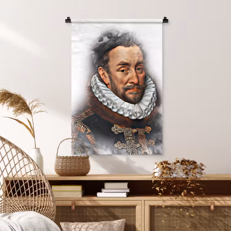 Wandkleed - Willem van Oranje - Adriaen Thomasz - Rook — 4