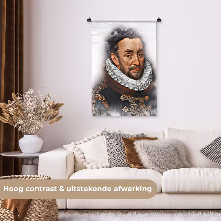 Wandkleed - Willem van Oranje - Adriaen Thomasz - Rook — 5