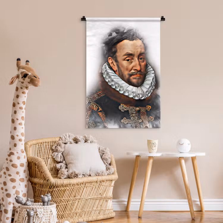 Wandkleed - Willem van Oranje - Adriaen Thomasz - Rook — 6