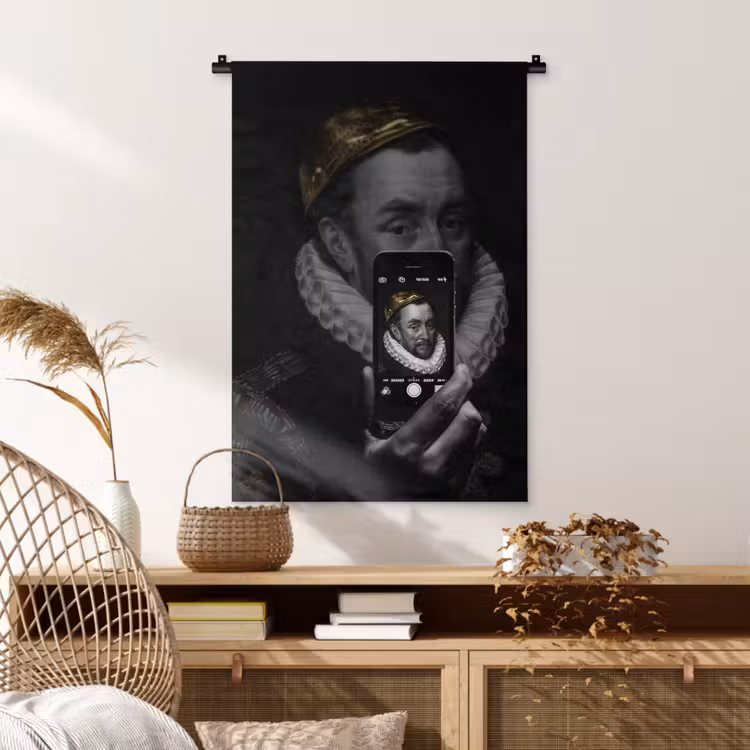 Wandkleed - Willem van Oranje - Adriaen Thomasz - Smartphone — 4