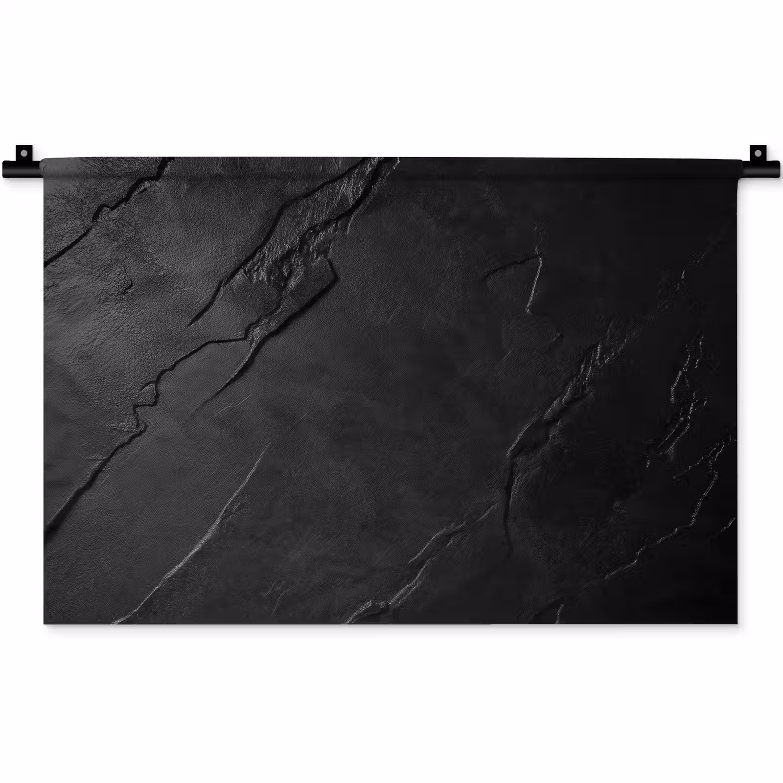 Wandkleed - Zwart - Steen - Beton — 1