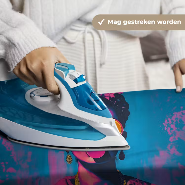 Wandkleed - Vrouw - Kauwgom - Zonnebril - Oranje — 6