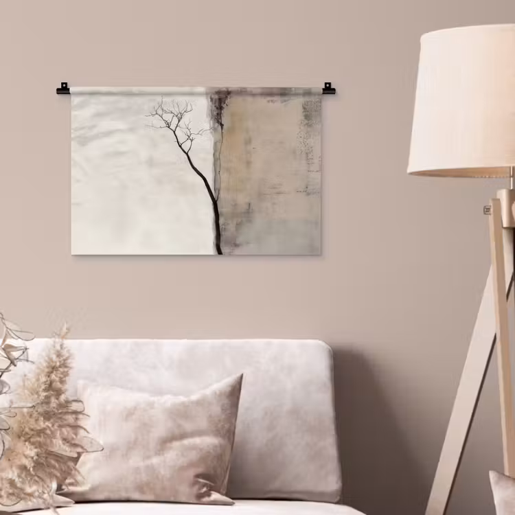 Wandkleed - Wabi sabi - Plant - Beige — 2