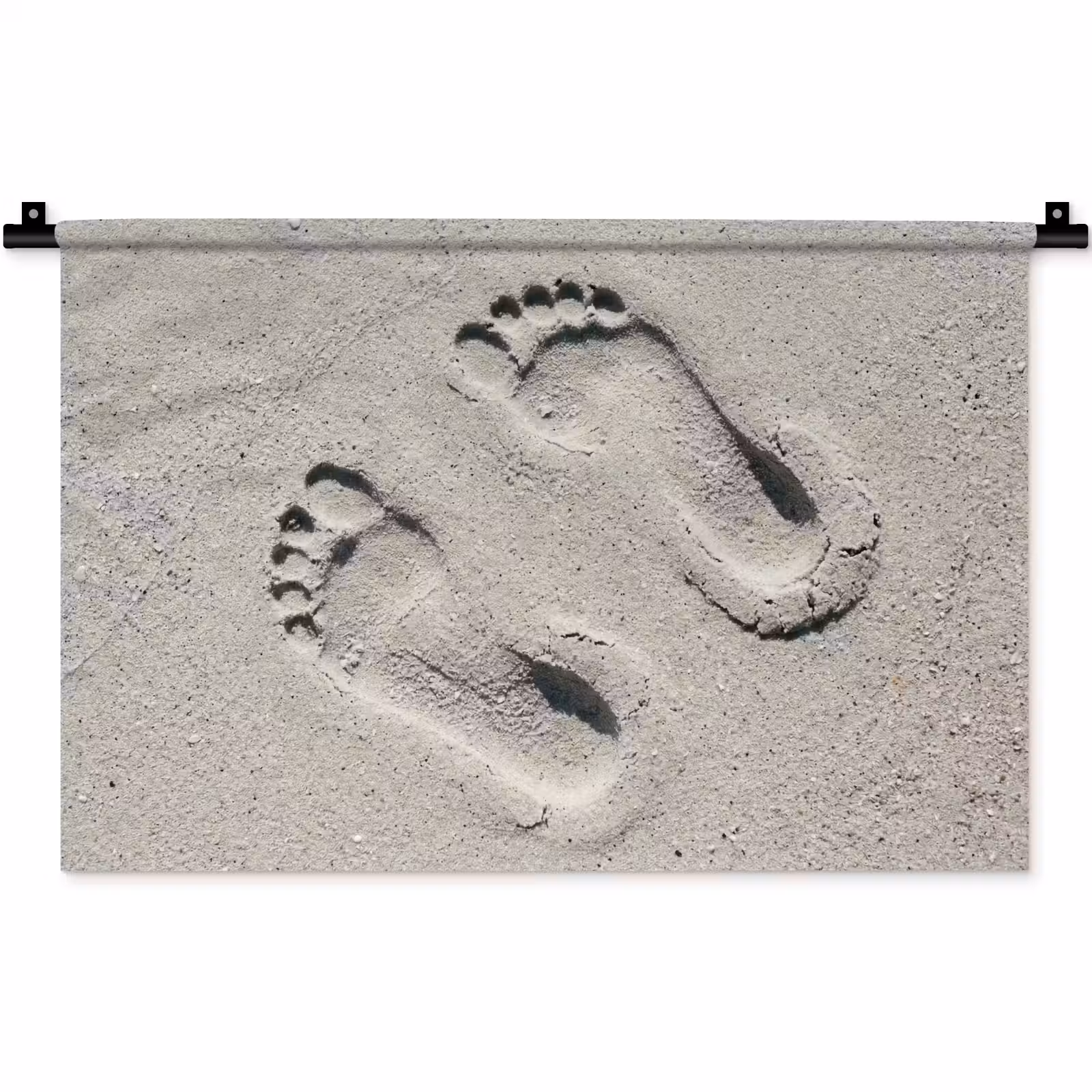 Wandkleed - Voeten - Zand - Zee — 1