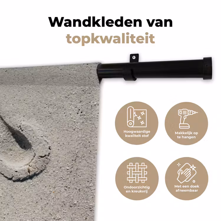 Wandkleed - Voeten - Zand - Zee — 3