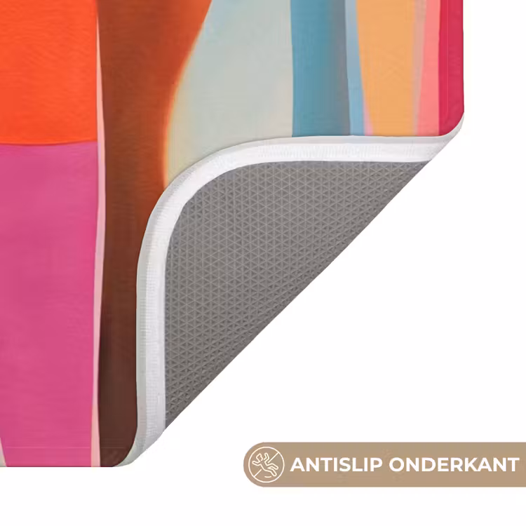WC Mat - Kleurbanen - Verticaal - Kleurrijk — 3