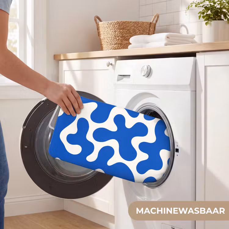 WC Mat - Vormen - Abstract - Blauw - Golven — 5