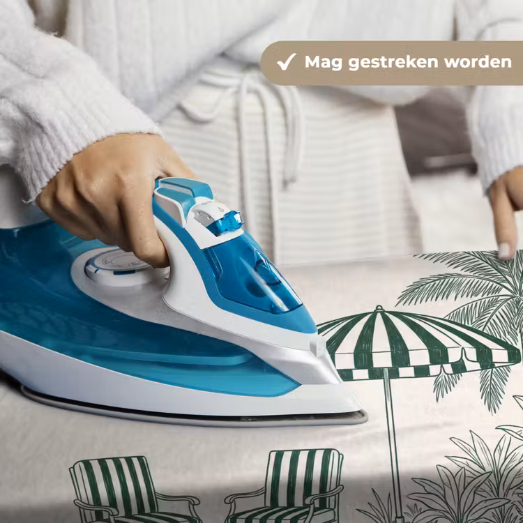 Wandkleed - Terras - Illustratie - Groen — 6