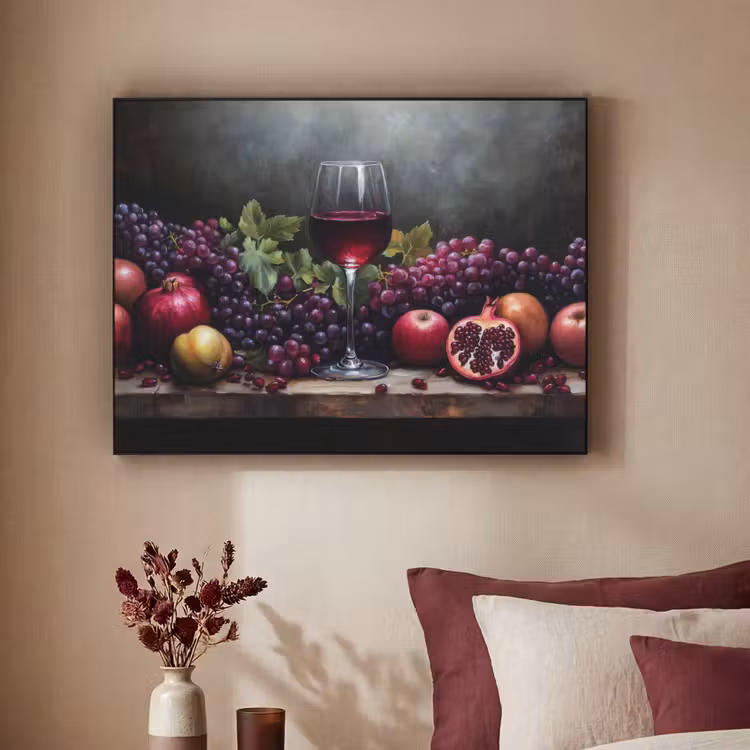 Art Frame - Wijn - Fruit - Stilleven — 2