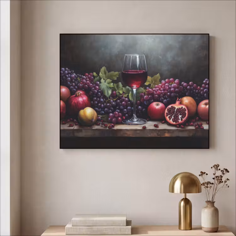 Art Frame - Wijn - Fruit - Stilleven — 3