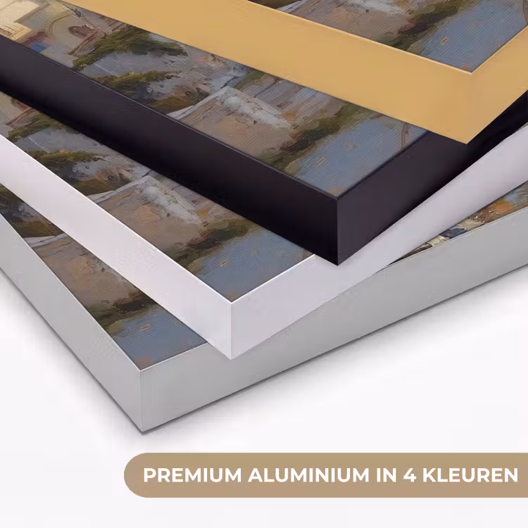 Art Frame - Zeilschip - Huizen - Kade - Zee — 5