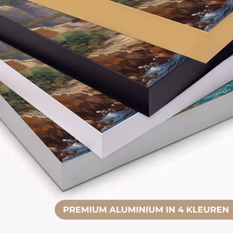 Art Frame - Zeilschip - Zee - Rotsen - Wolken — 5