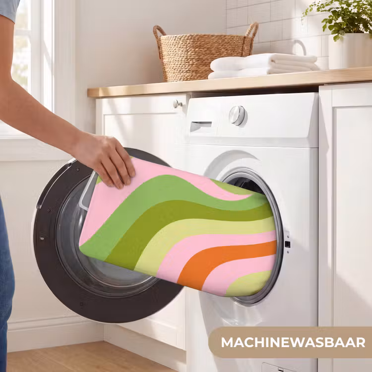 WC Mat - Lijnen - Pasteltinten - Golvend — 5