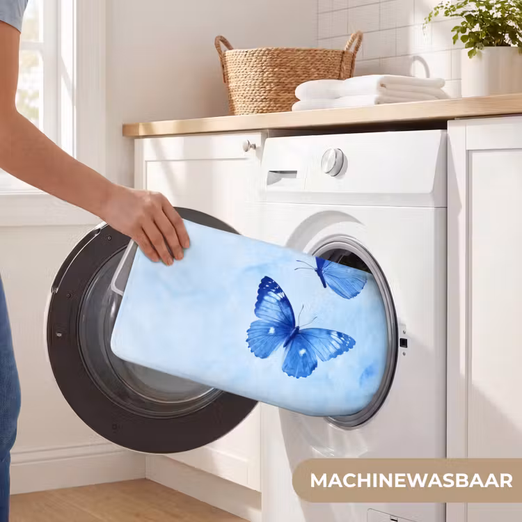 WC Mat - Vlinders - Sierlijk - Blauw — 5
