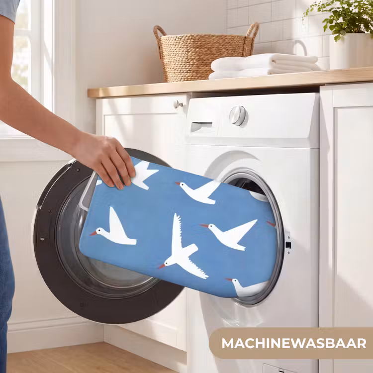 WC Mat - Vogels - Wit - Patroon — 5