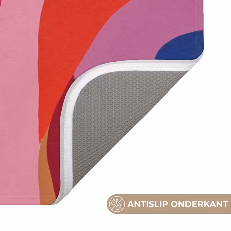 WC Mat - Vormen - Bochten - Kleurrijk - Abstract — 3