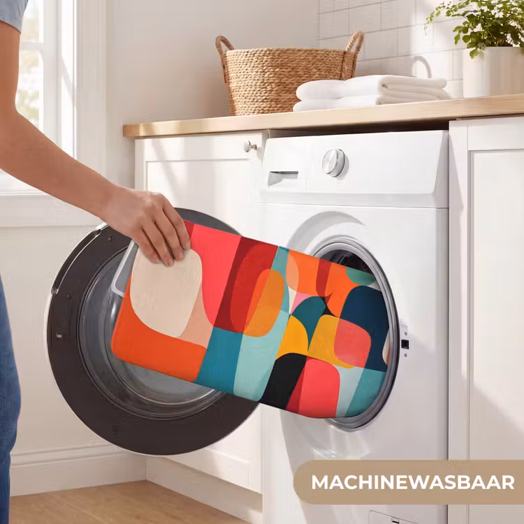 WC Mat - Vormen - Kleurrijk - Abstract - Vlakken — 5