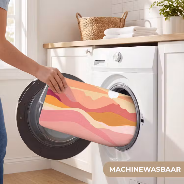 WC Mat - Bergen - Abstract - Zonnestralen - Roze — 5
