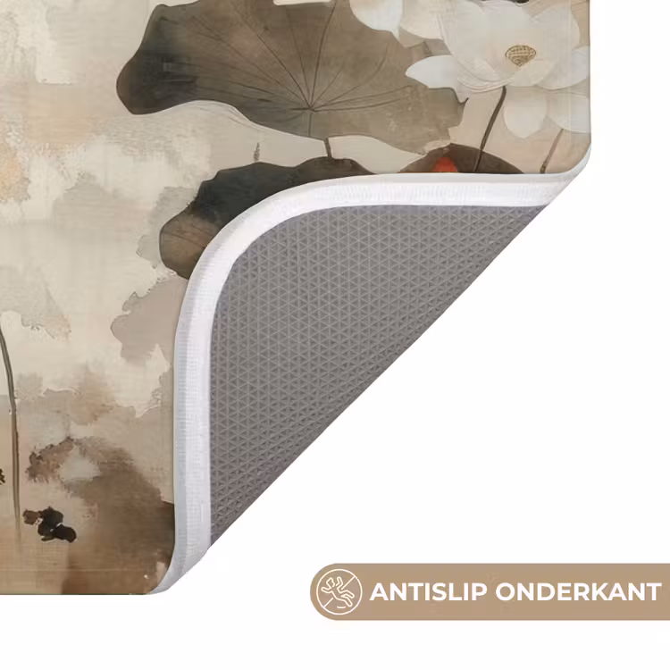 WC Mat - Bloemen - Japandi - Wabi sabi — 3