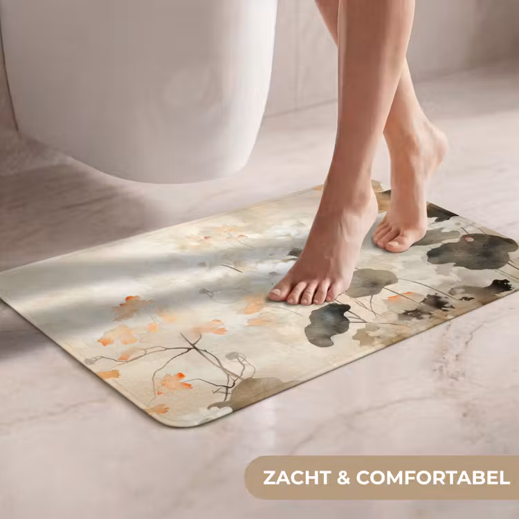 WC Mat - Bloemen - Japandi - Wabi sabi — 7
