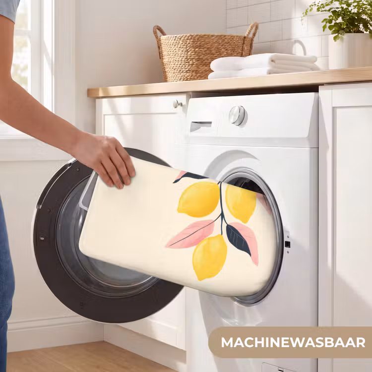WC Mat - Citroenen - Felgeel - Tak - Bladeren — 5