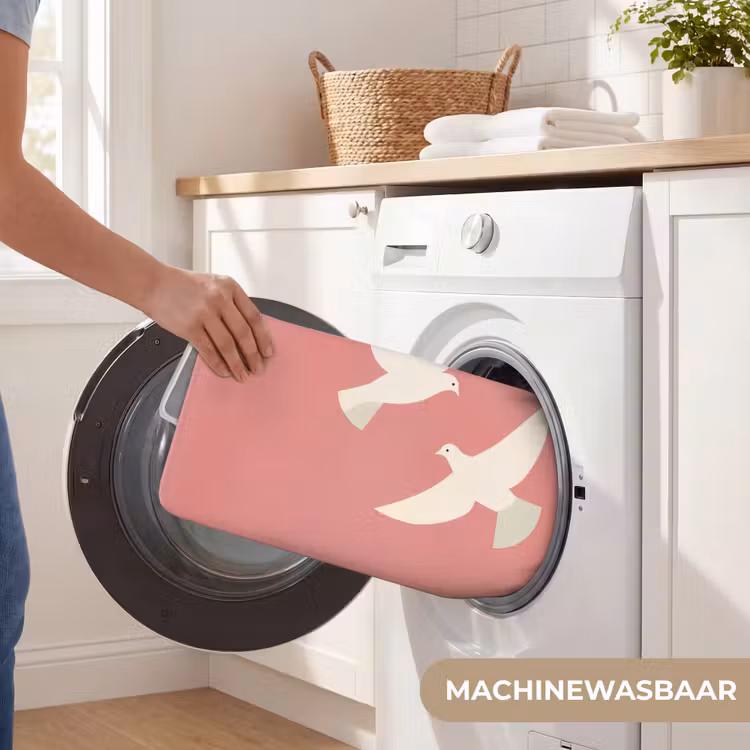 WC Mat - Duiven - Wit - Sierlijk — 5