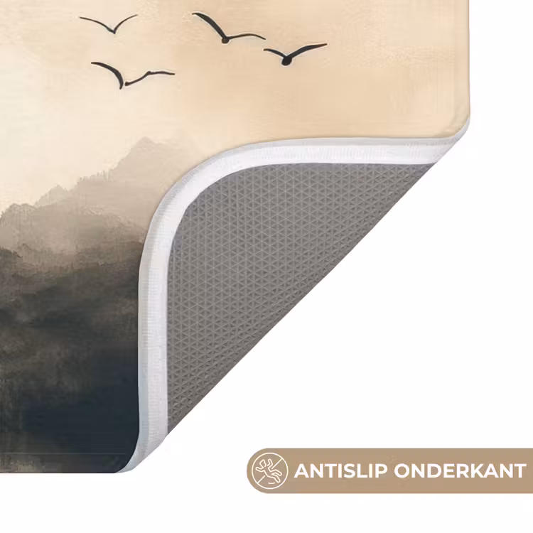 WC Mat - Landschap - Japandi - vogel — 3