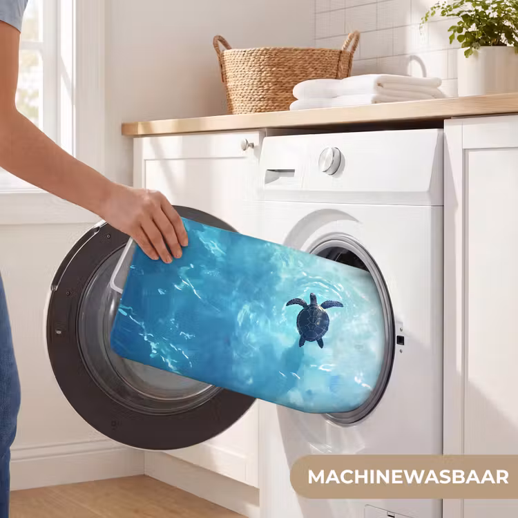 WC Mat - Schildpad - Zee - Blauw - Schittering — 5