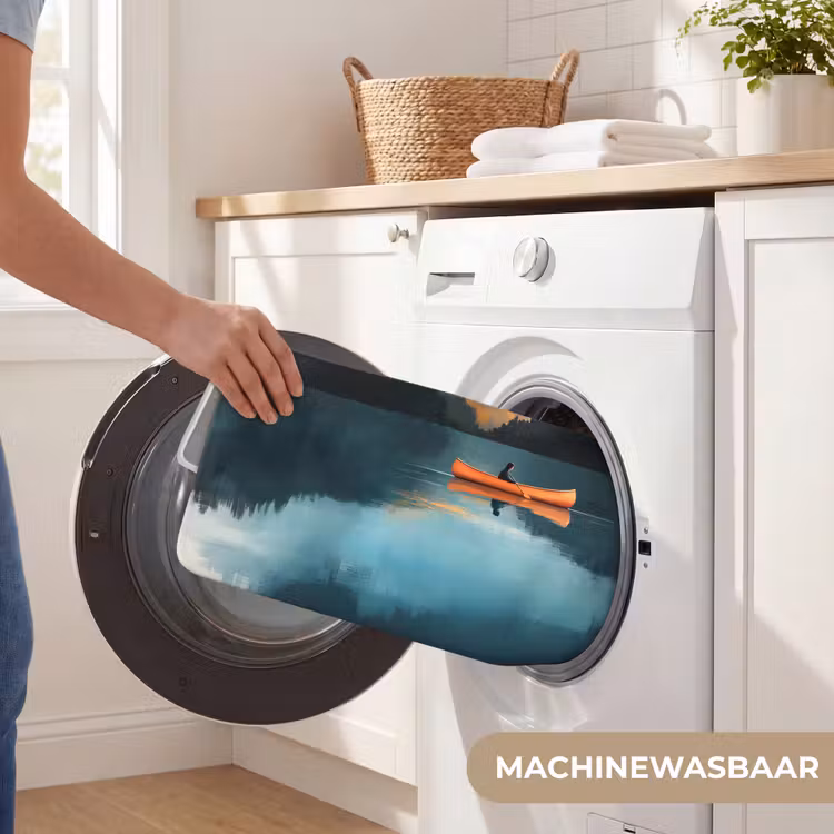 WC Mat - Bossen - Meer - Kano - Oranje — 5