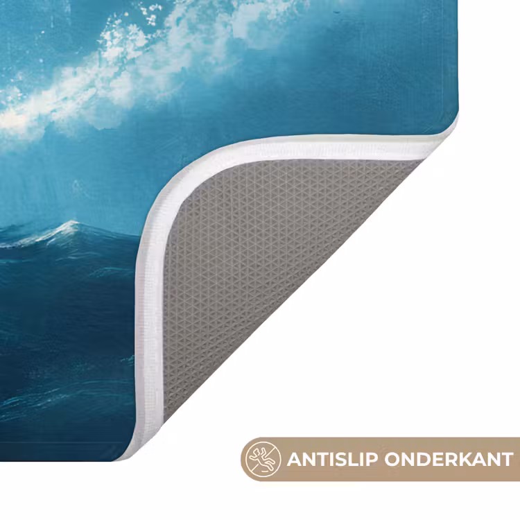 WC Mat - Kitesurfer - Oranje - Zee - Lucht — 3
