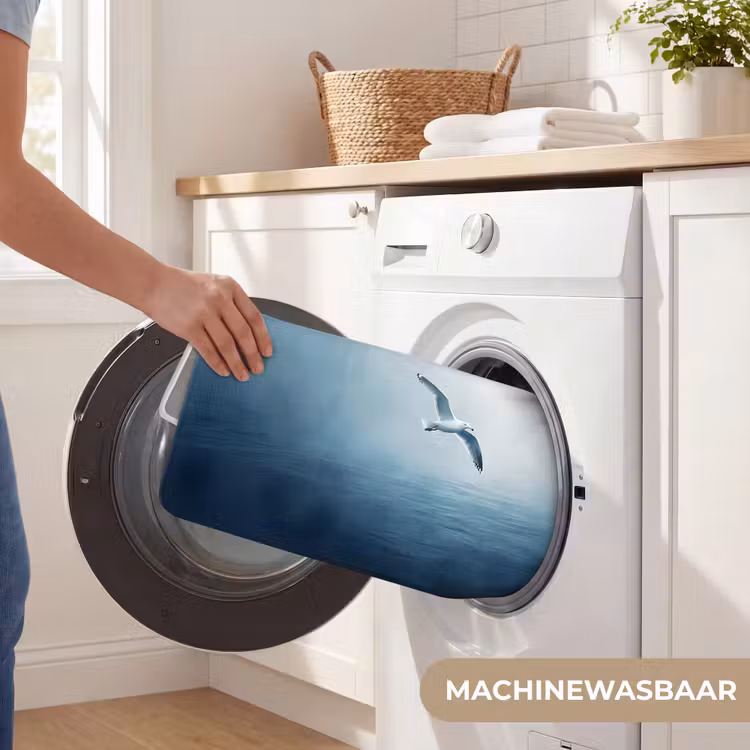 WC Mat - Meeuw - Wit - Zee - Mistig — 5