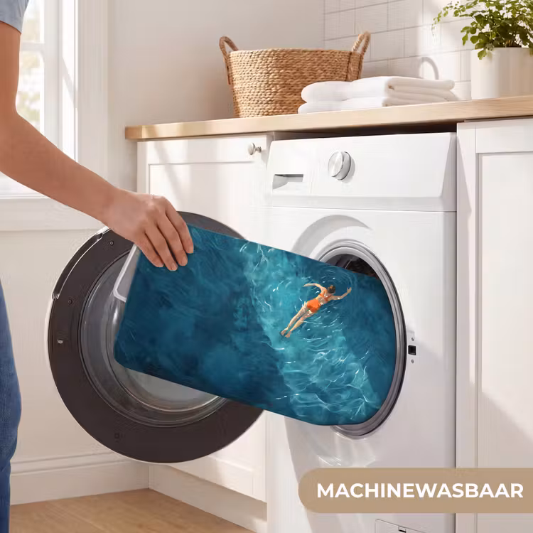 WC Mat - Vrouw - Water - Bikini - Oranje — 5