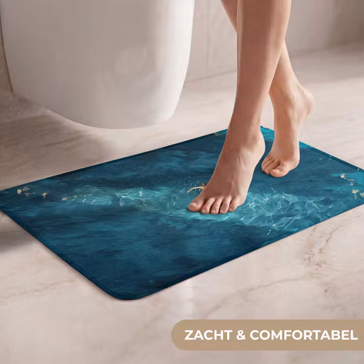 WC Mat - Vrouw - Water - Bikini - Oranje — 7