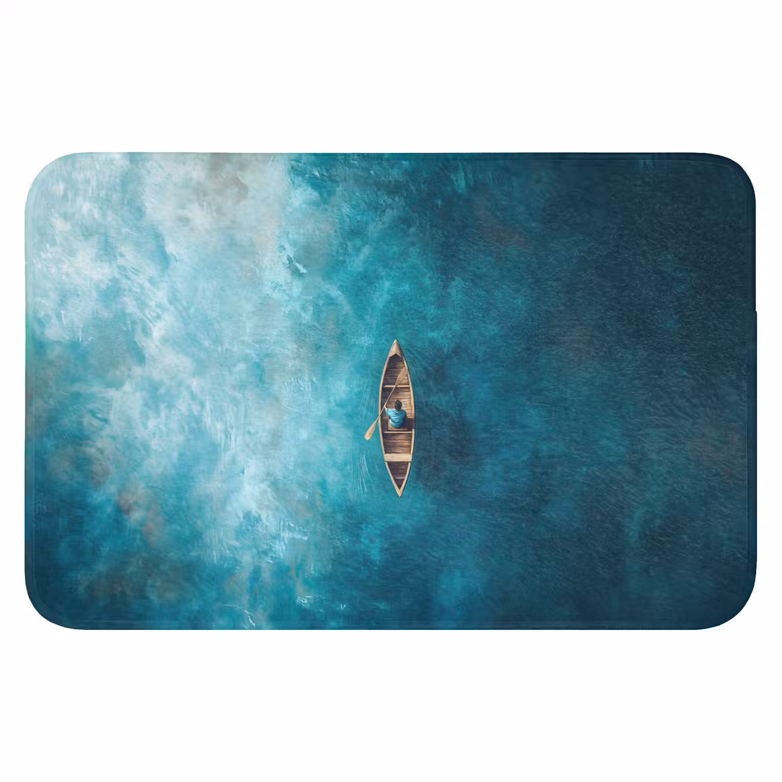 WC Mat - Bootje - Water - Blauw — 1