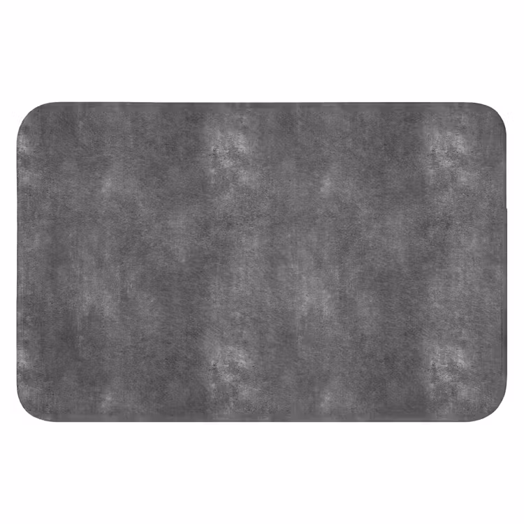 WC Mat - Donkergrijs - Ruw - Beton — 1