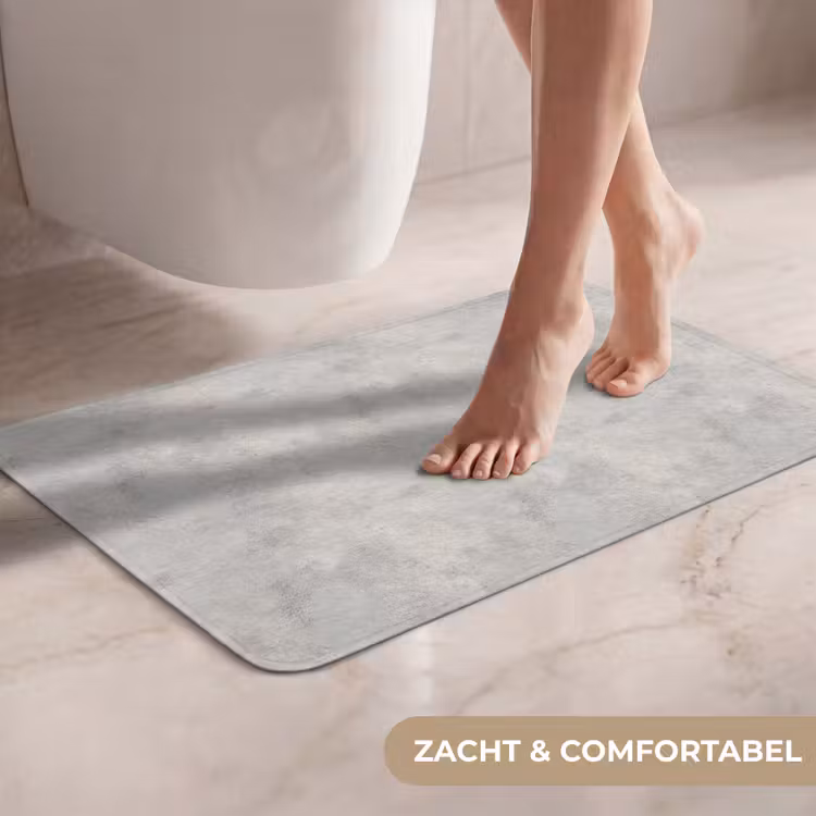 WC Mat - Grijs - Beton - Industrieel — 7