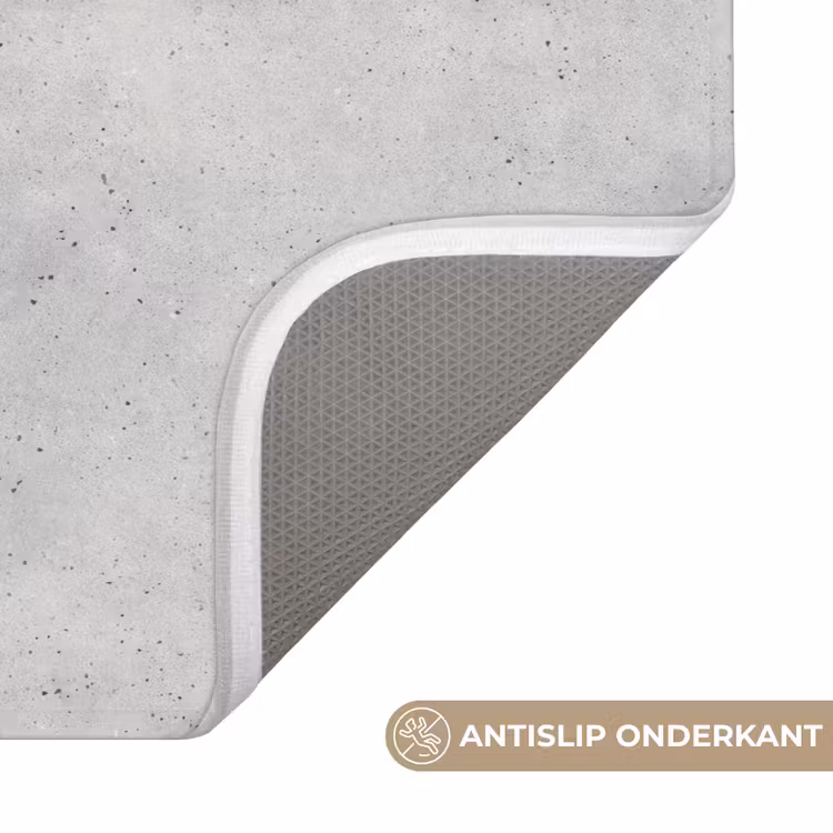 WC Mat - Grijs - Beton - Neutraal — 3