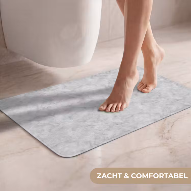 WC Mat - Grijs - Marmer - Mat — 7